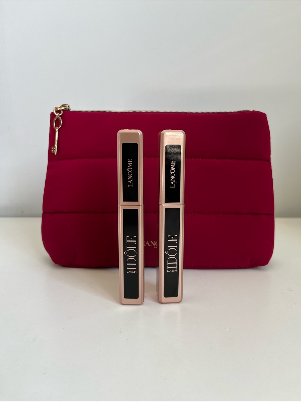 Lancôme Idôle Lash Mascara Duo with Red Pouch